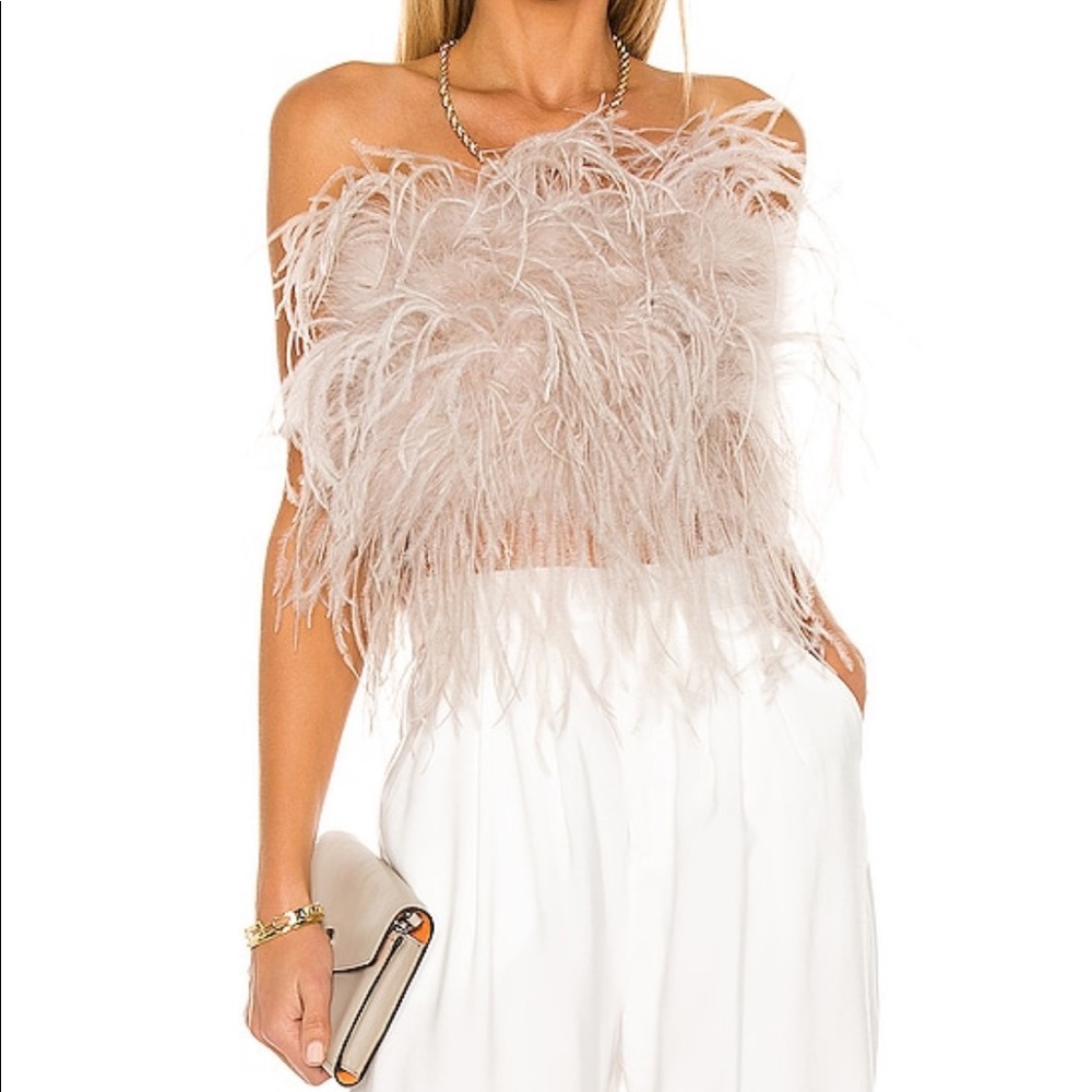 Lamarque zaina top in dusty rose